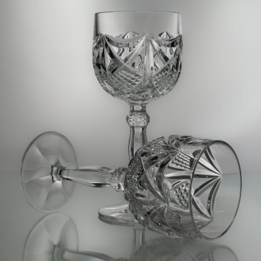 VINTAGE Crystal Glassware | Nachtmann Crystal Stemware | Beautiful Set for Two - Picture 3 of 5